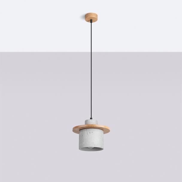 Sollux Lampa wisząca MAB beton