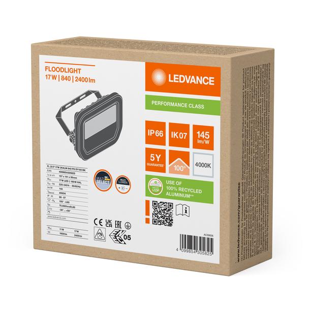 Naświetlacz LED FLOODLIGHT PFM G4 11W/17W 133m/W 4000K czarny LEDVANCE