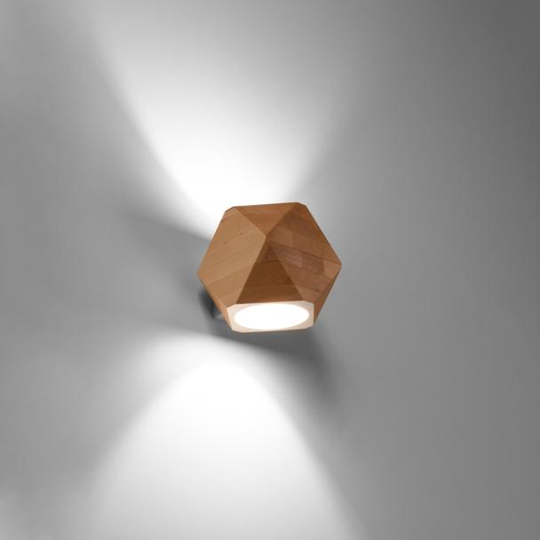 Sollux Kinkiet WOODY naturalne drewno SL.1008