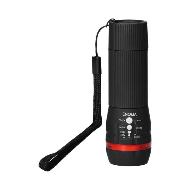Latarka LED 1W z zoomem, 60lm, 3xAAA LT-4 ORNO