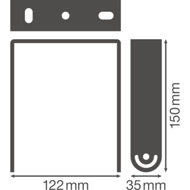 Oprawa HIGH BAY LED BRACKET 93W-155W