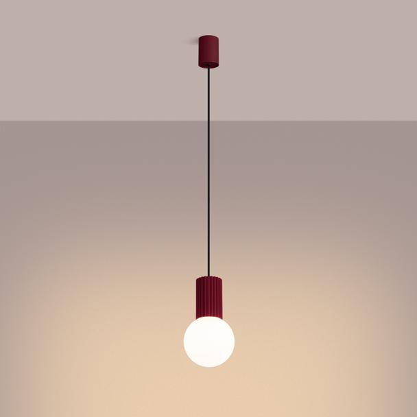 Lampa wisząca HALO 1 burgund