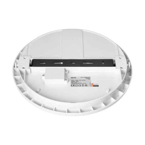 CERS LED 22W, plafon oświetleniowy, 2000lm, IP65, 4000K, poliwęglan mleczny, biały AD-PL-6091WLPM4 ORNO