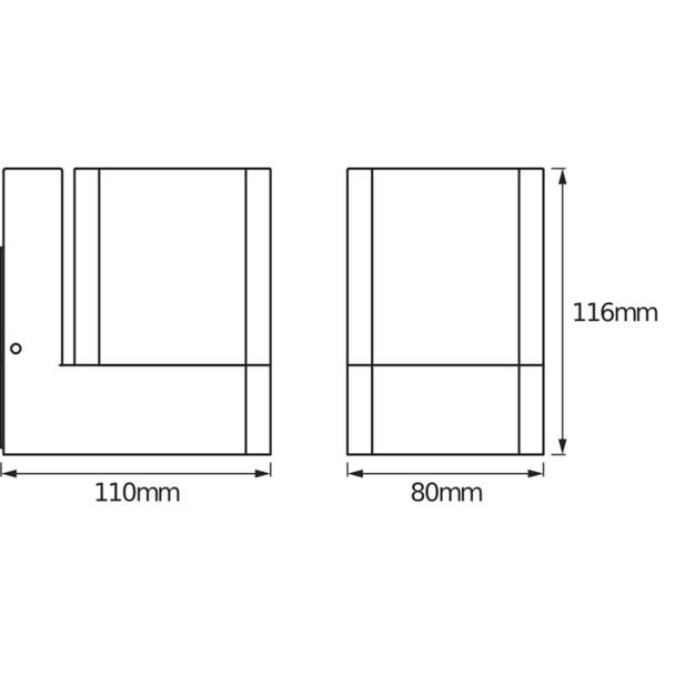 Oprawa SMART+ WIFI CUBE WALL RGBW DG