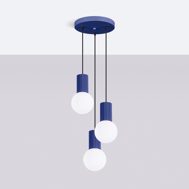Lampa wisząca HALO 3P ultramaryna