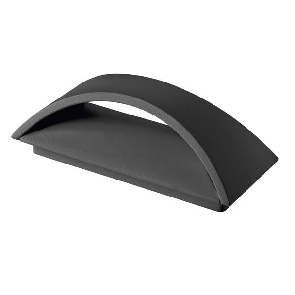 Oprawa elewacyjna BISO LED EL 8W-GR 140lm 4000K barwa neutralna IP54 Grafitowy 29260 KANLUX