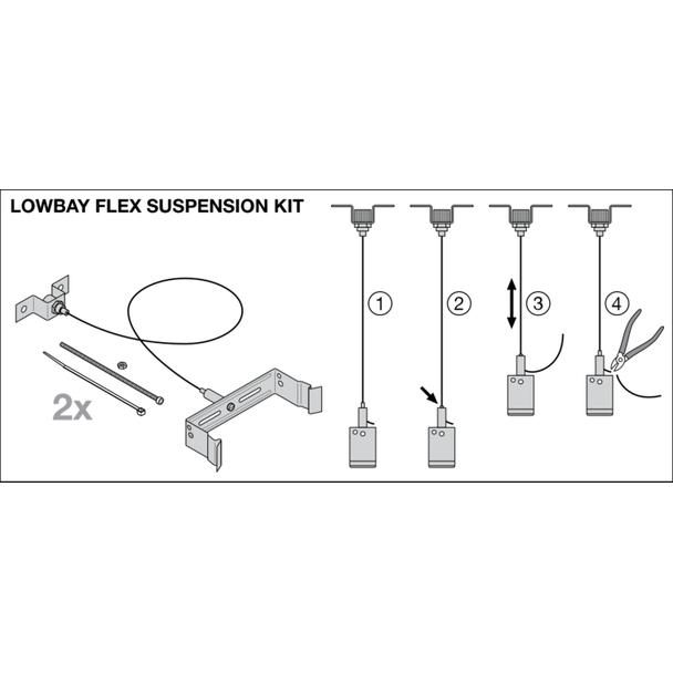 Oprawa LOW BAY FLEX SUSPENSION KIT