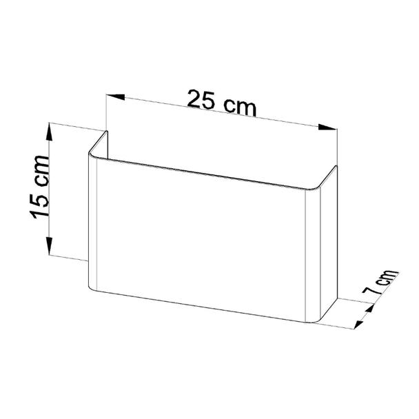 Sollux Kinkiet COPERTURA biały SL.0419