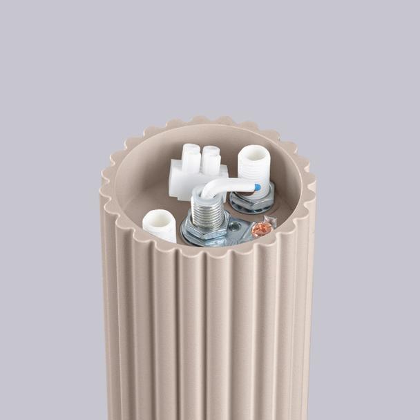 Plafon HALO taupe IP44