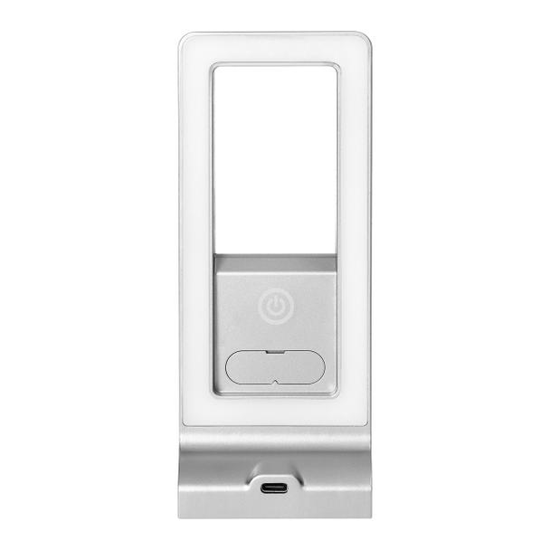 ARTUS lampka podszafkowa LED 3W, 225lm, 4000K, z włącznikiem dotykowym i USB, szara AD-OM-6474L4/G/USB ORNO