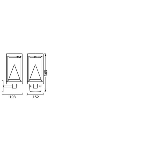 Oprawa SMART OD BT SOL ALPS WALL SEN RGBW LEDV