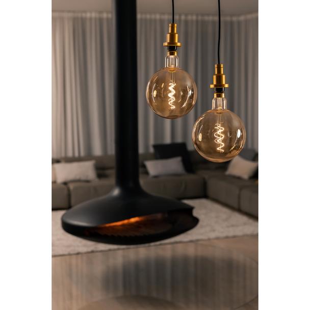 Lampa LED Vintage 1906 GOLD 200 dim 4,8W/822 szkło przezroczyste E27