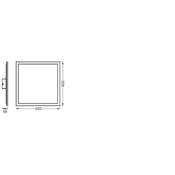 Oprawa SMART+ WIFI PLAN PLUS BL 45x45 REM RGB TW WT