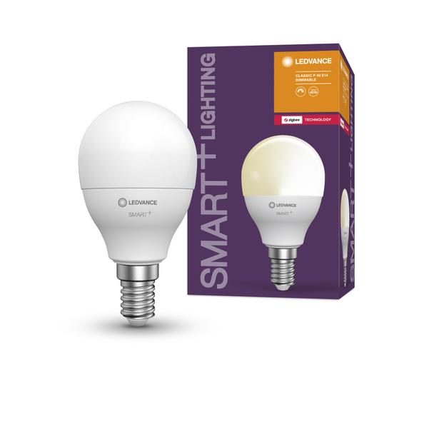 Lampa LED SMART+ ZB CL P Frosted DIM 40 yes 4,9W/ E14