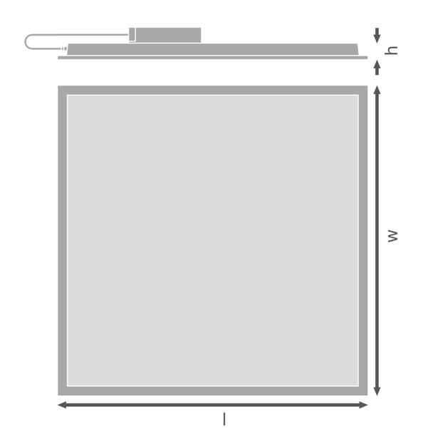 Oprawa PL ECO 600 E 36W 840