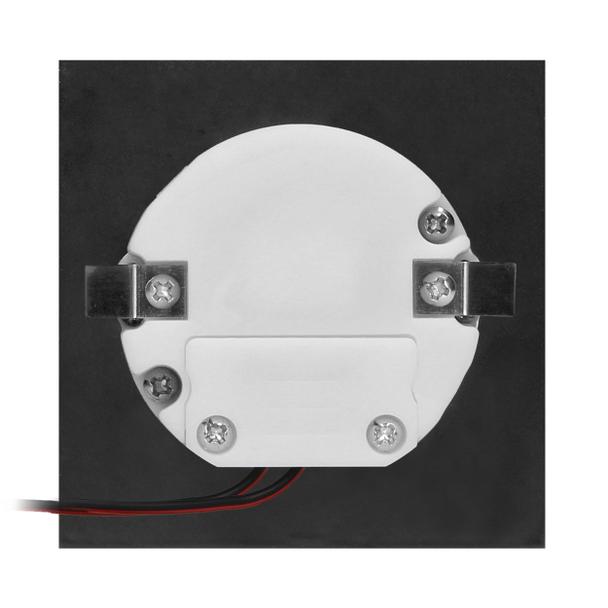 DRACO LED NEW 1,5W, oprawa schodowa podtynkowa, 12VDC, 30lm, 3000K, czarny, czujnik ruchu i zmierzch AD-OS-6164LR3/B ORNO