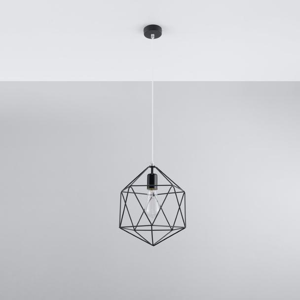 Sollux Lampa wisząca GASPARE czarna SL.0291