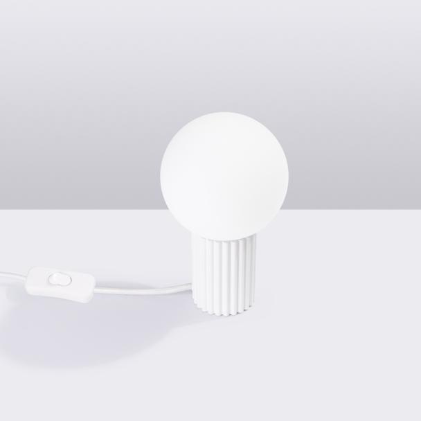 Lampa biurkowa HALO biała