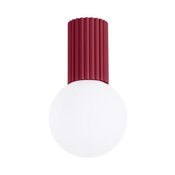Plafon HALO burgund IP44