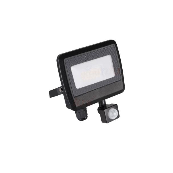 Projektor LED 20W z czujnikiem ruchu ANTEM LED 20W-NW-SE B czarny 1600lm 4000K 33206 KANLUX