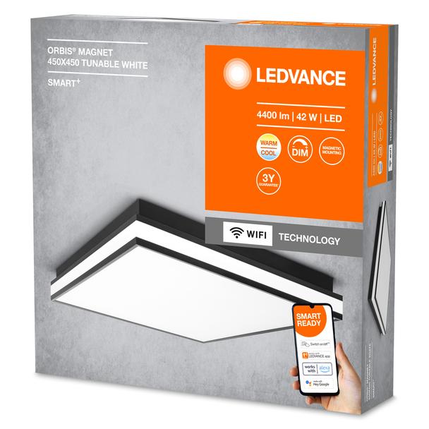 Oprawa SMART+ WIFI ORBIS MAGNET 450X450 TW BK