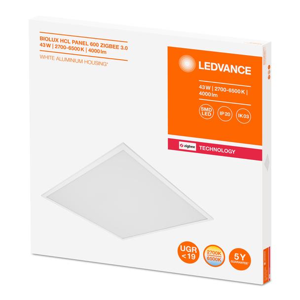 Oprawa BIOLUX HCL PANEL 600 ZB 43W 2700-6500K