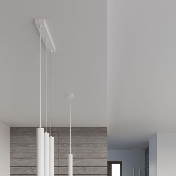 Sollux Lampa wisząca WEZYR 3 biała