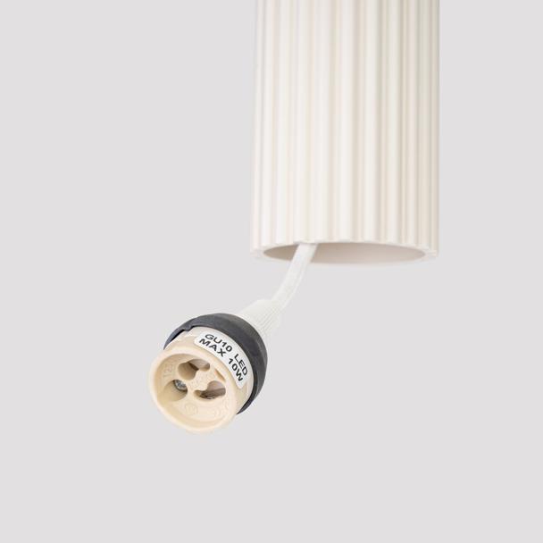 Sollux Lampa wisząca KARBON 1 beżowy SL.1592