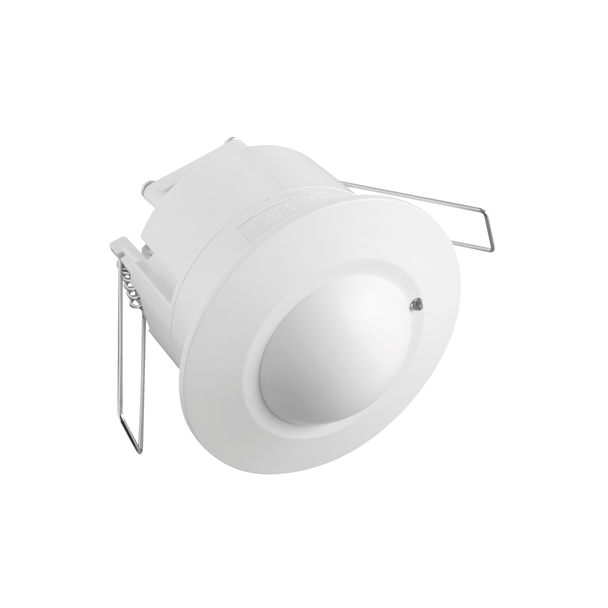 GTV CZUJNIK MIKROFALOWY RUCHU CM-5, max. 1200W, AC 220-240V, 50/60Hz, KĄT DZIAŁANIA 360*, ZASIĘG 1-8m ± 1,5- 3,5m, IP20, WSPÓŁPRACUJE Z LED, WPUSZCZANY, BIAŁY AE-CM5000-00 GTV Poland