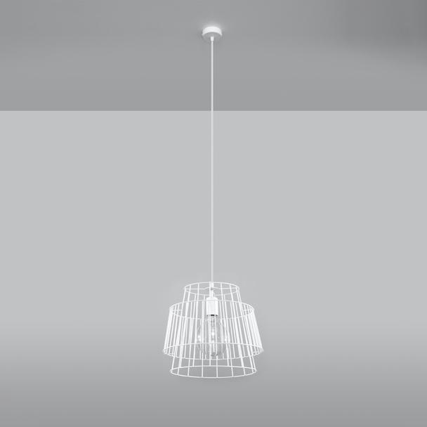 Sollux Lampa wisząca GATE biały SL.0662