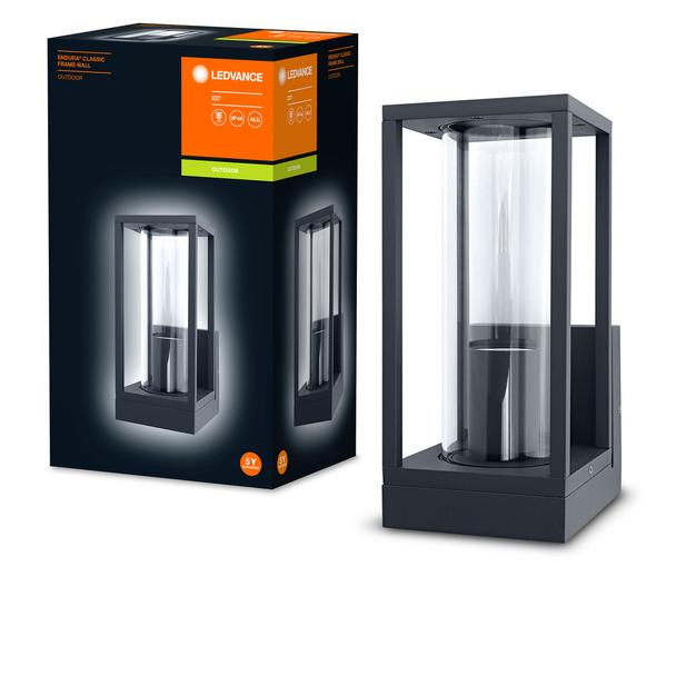 ENDURA CLASSIC FRAME WALL E27 DG LEDV