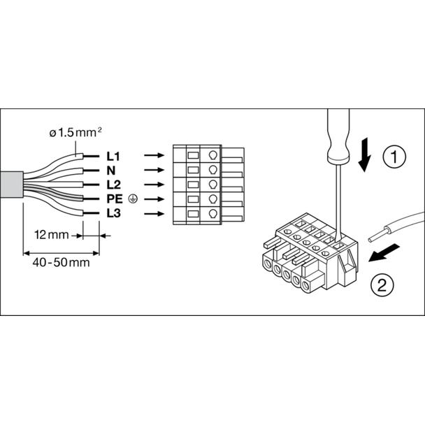 Oprawa TRUSYS FLEX P 50W 840 DS CL WT