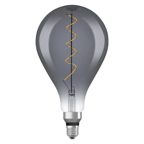 Lampa LED Vintage 1906 dim CL A160 Filament szkło przezroczyste SMOKE 12 dim 5W 818 E27