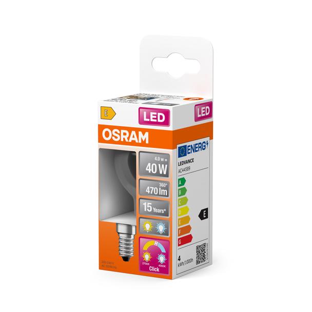Lampa LED STAR+ non-dim CL P40 Act&Rel FILAMENT 4W 827 E14