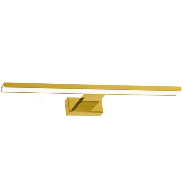 kinkiet łazienkowy nad lustro LED Shine Gold 13,8W 966lm 4000K IP44 ML5734 Milagro