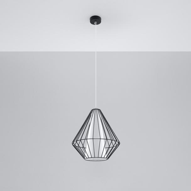 Sollux Lampa wisząca DEMI czarna SL.0298