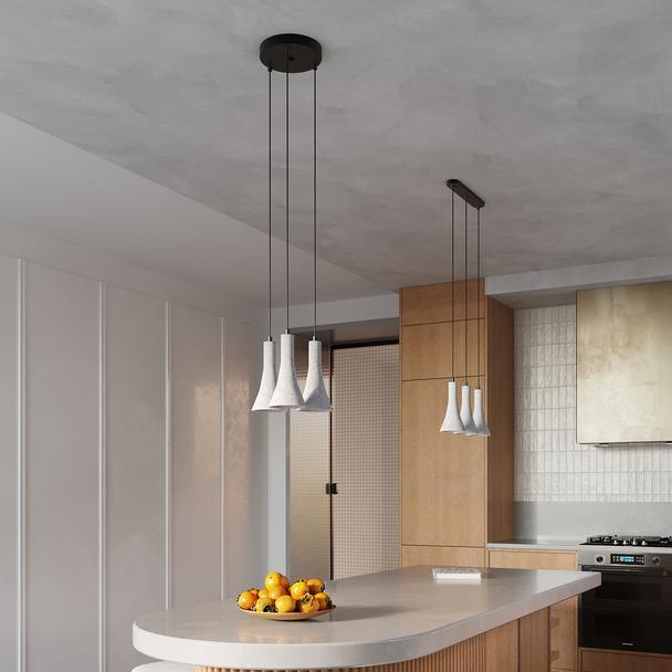 Sollux Lampa wisząca REA 3P beton SL.1226