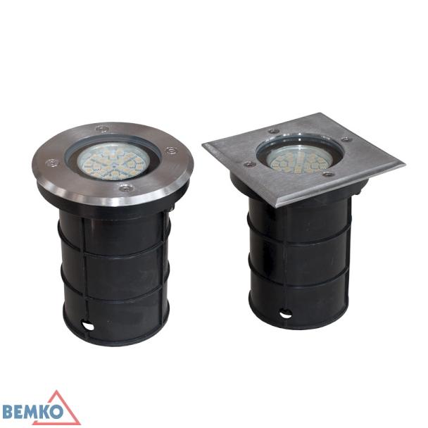Oprawa najazdowa DORYT GU10 50W okrągła C42-OGR50 BEMKO