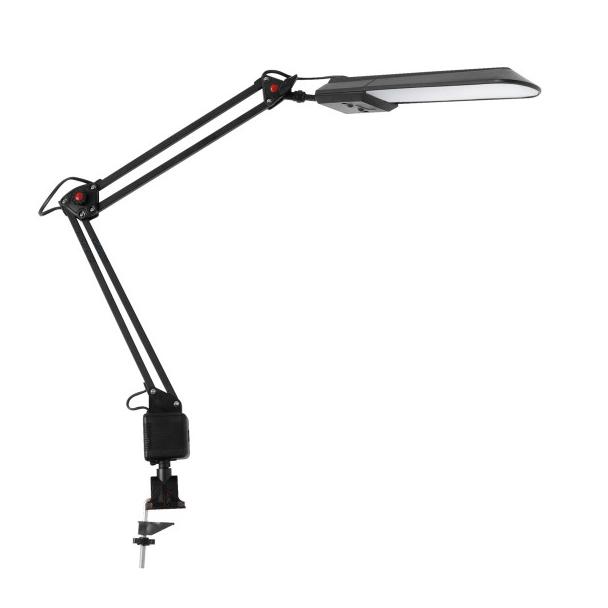 Lampka biurkowa LED 4,8W HERON II LED B czarna 430lm 4000K barwa neutralna 27602 KANLUX