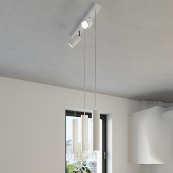 Sollux Lampa wisząca RING 3 biały SL.1098