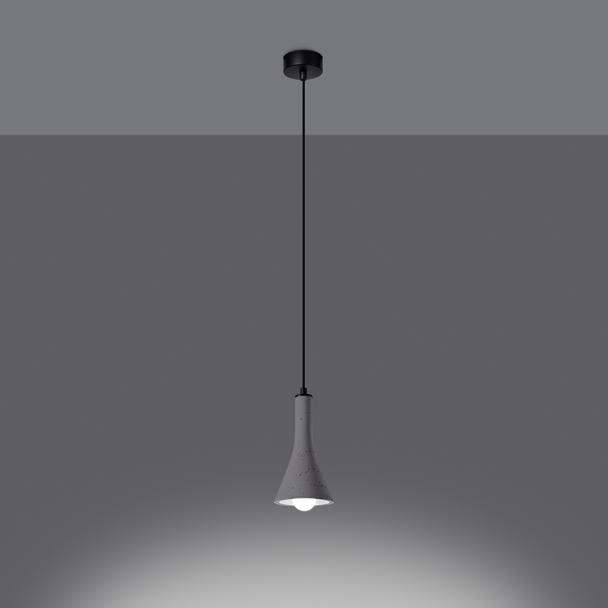 Sollux Lampa wisząca REA 1 beton SL.1223
