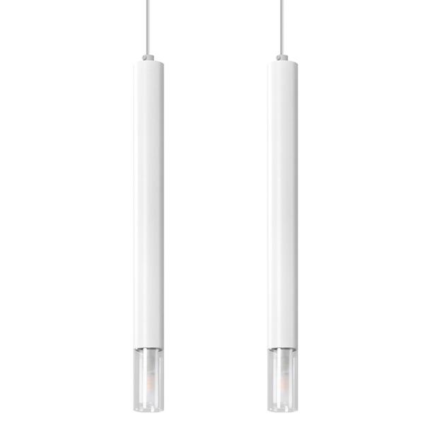 Sollux Lampa wisząca WEZYR 2 biała SL.0958