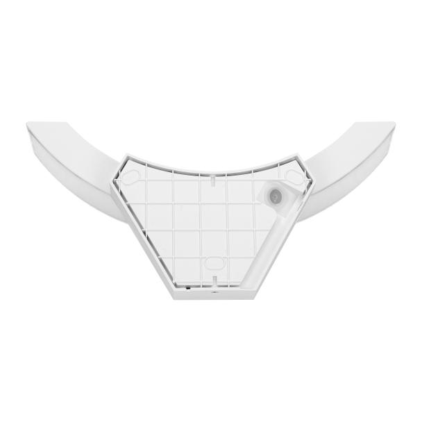 SPINEL LED 10W, oprawa ogrodowa z czujnikiem ruchu 140st, 800lm, IP54, 4000K, IK10, biała AD-OP-6119WLPMR4 ORNO