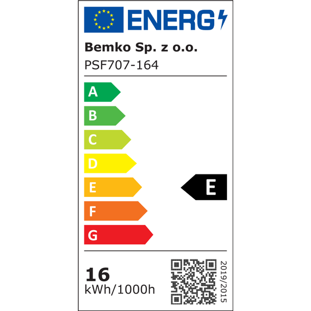 PLAFONIERA LED DIANA 16W 4000K 1300LM IP66 C36-PSF707-164 BEMKO