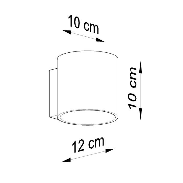 Sollux Kinkiet ORBIS 1 biały SL.0050