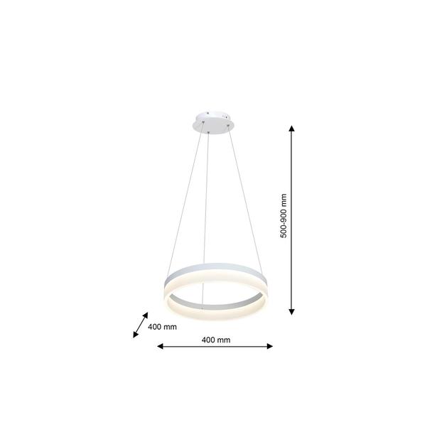 lampa wisząca LED Ring 24W 1680lm 4000K ML405 Milagro