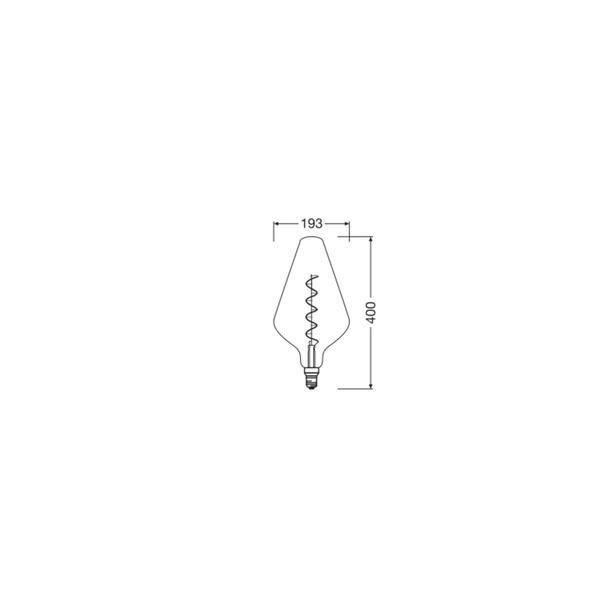 Lampa LED Vintage 1906 LED AW188 dim 15 4W/818 E27