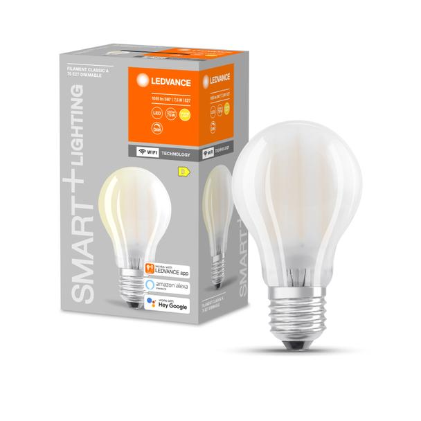 Lampa LED SMART+ WiFi CL A szkło matowe DIM 75  7,5W/827 E27
