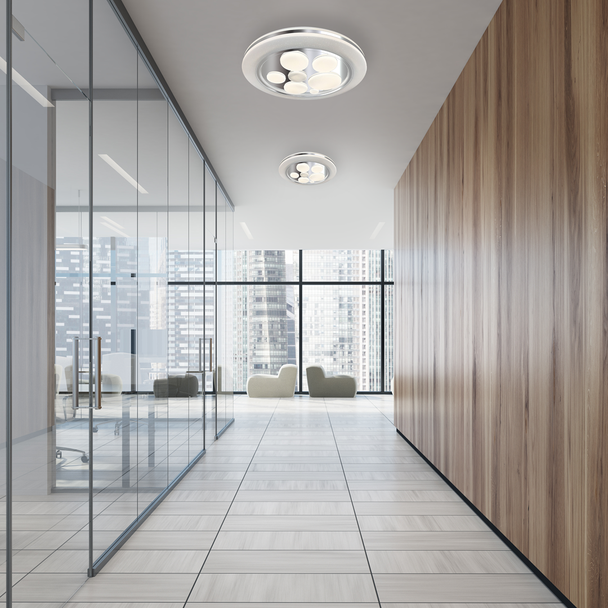 plafon LED Bubbles 48W 3600lm 3000K/6000K czarno/biały ML6195 Milagro