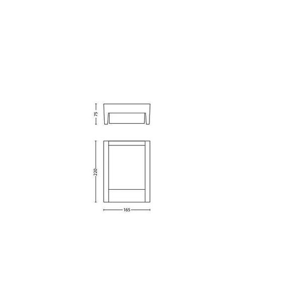 Arbour wall lantern anthracite 1x6W 230V 9,15005E+11 PHILIPS